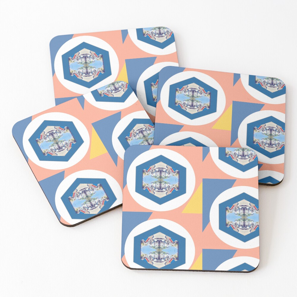 Item preview, Coasters (Set of 4) designed and sold by ThreadsForNaked.