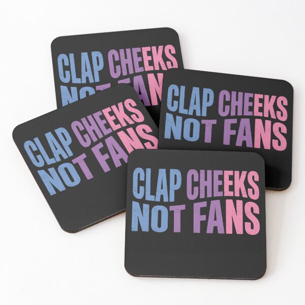 Item preview, Clap Cheeks Not Fans Rave Joke designed and sold by FreshVibe Prints.
