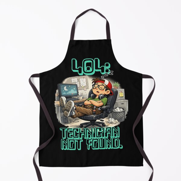 Item preview, 404: Technician Not Found designed and sold by Plot Twist Outfitters.
