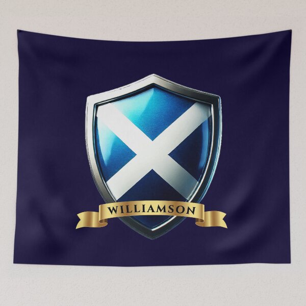 Item preview, Williamson Scotland Surname Shield designed and sold by Highlandkings.