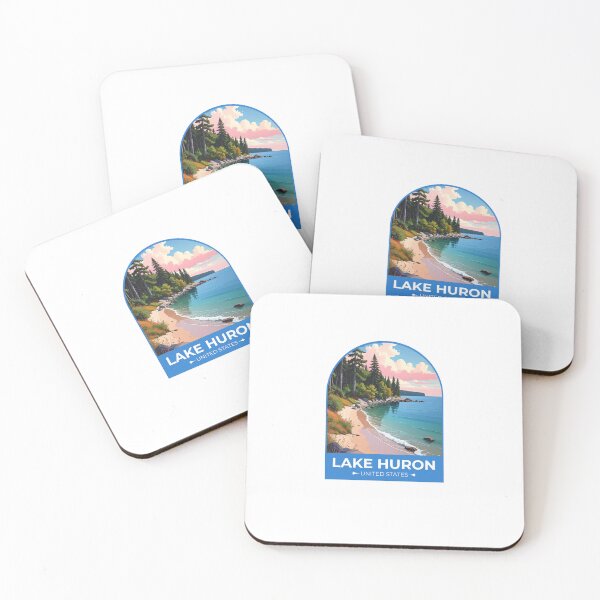 Item preview, Lake Huron United States designed and sold by TulipaGraphics.