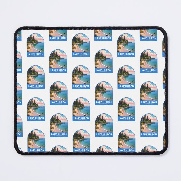 Item preview, Lake Huron United States designed and sold by TulipaGraphics.