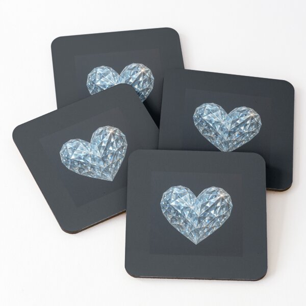 Item preview, Luxury 3D Diamond Heart Valentine's Day Crystal Romantic Jewelry designed and sold by Lyvion design.