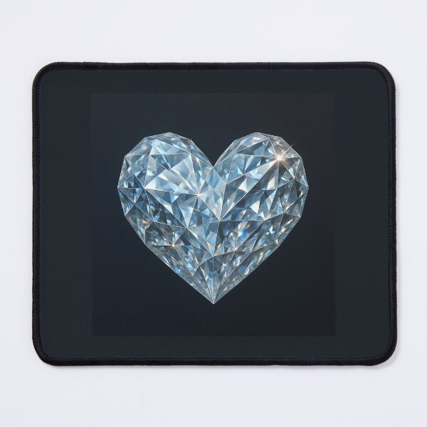 Item preview, Luxury 3D Diamond Heart Valentine's Day Crystal Romantic Jewelry designed and sold by Lyvion design.