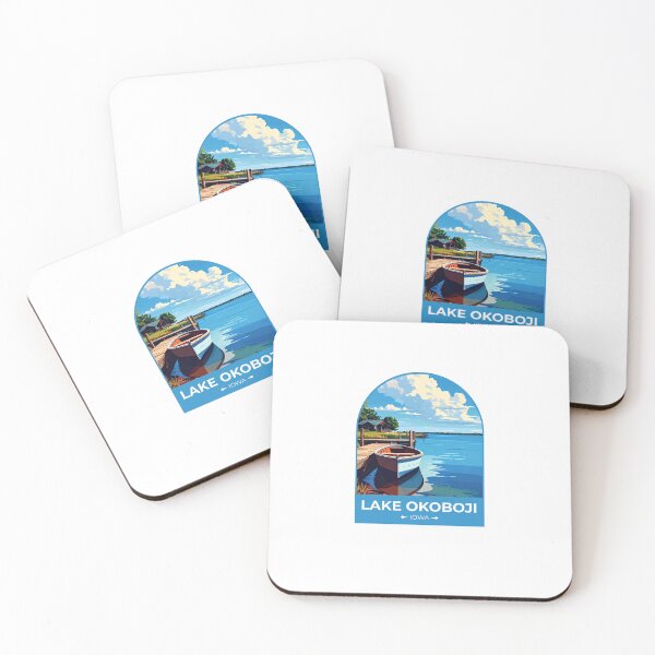 Item preview, Lake Okoboji Iowa designed and sold by TulipaGraphics.