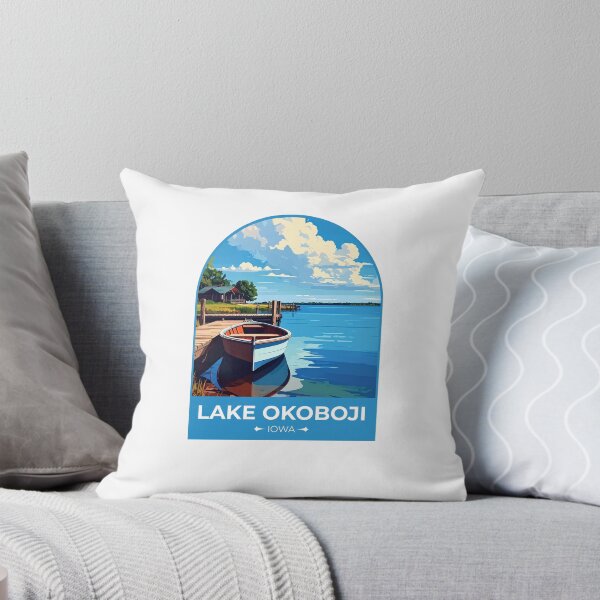 Item preview, Lake Okoboji Iowa designed and sold by TulipaGraphics.