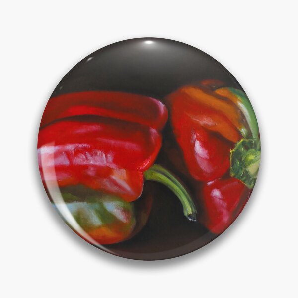Item preview, Red Peppers Still Life designed and sold by LukianArtPrint.