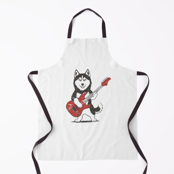 Item preview, Husky Rocker Dog Electric Guitarist designed and sold by salmzouriart.