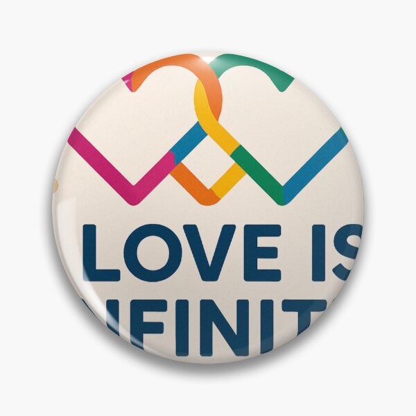 Item preview, Love is Infinite Polyamory LGBT Inclusive Universal Love Diversity designed and sold by Lyvion design.