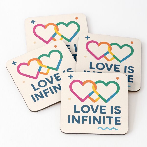 Item preview, Love is Infinite Polyamory LGBT Inclusive Universal Love Diversity designed and sold by Lyvion design.