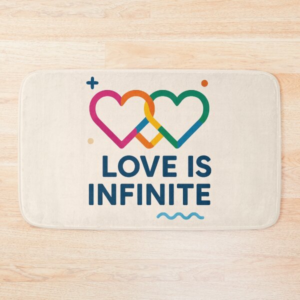Item preview, Love is Infinite Polyamory LGBT Inclusive Universal Love Diversity designed and sold by Lyvion design.