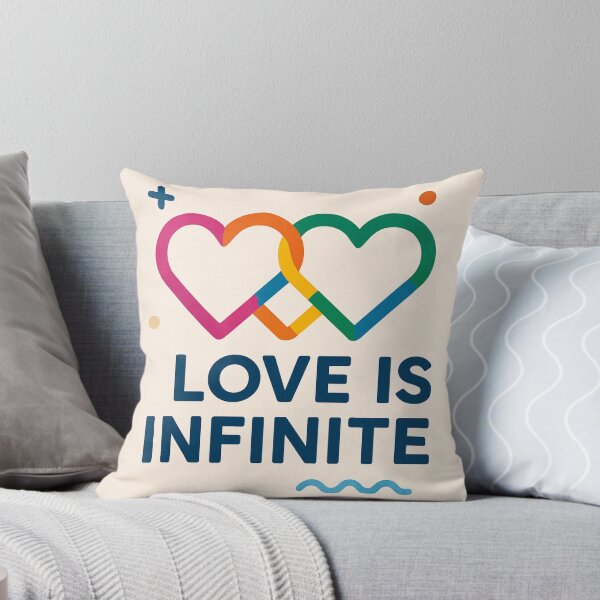 Item preview, Love is Infinite Polyamory LGBT Inclusive Universal Love Diversity designed and sold by Lyvion design.