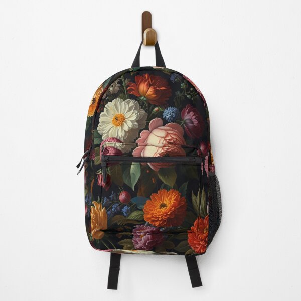 Artikelvorschau, Elegantes, stimmungsvolles viktorianisches Blumen-Ölgemälde entworfen und verkauft von hollycooper.