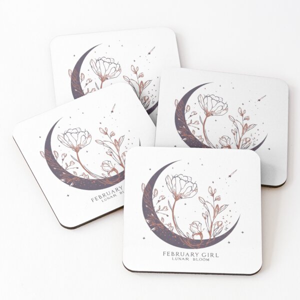 Item preview, February Girl – Cozy Aesthetic Birthday Design designed and sold by Ditstyle.