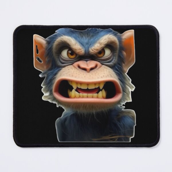 Item preview, Angry Chimpanzee Beast Mode - 3D Streetwear Gorilla Art designed and sold by DreamSpaceCon.