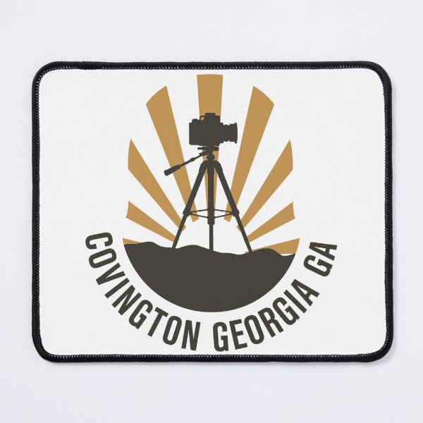 Item preview, Covington Georgia – Vintage Tripod Sunset Film Illustration designed and sold by JessArty ⭐⭐⭐⭐⭐.