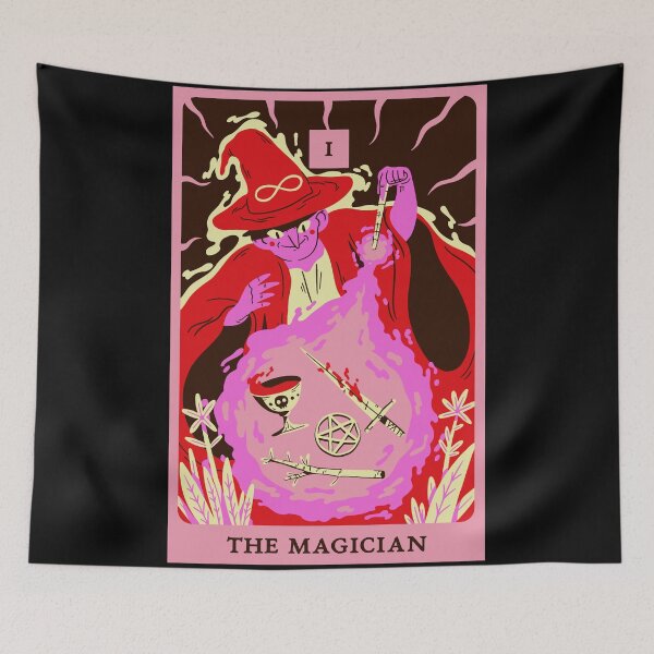 Item preview, Folk Tarot Cards The Magician  designed and sold by AnimaliaStar.