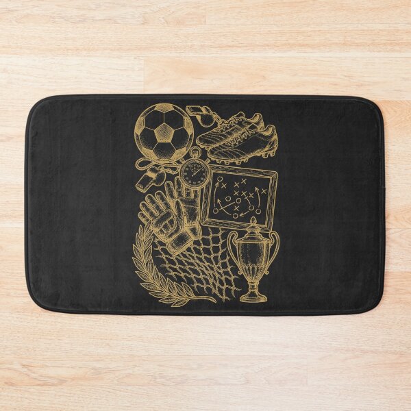 Item preview, Golden Soccer Champion - Vintage Luxury Engraving designed and sold by DigitalGlade.