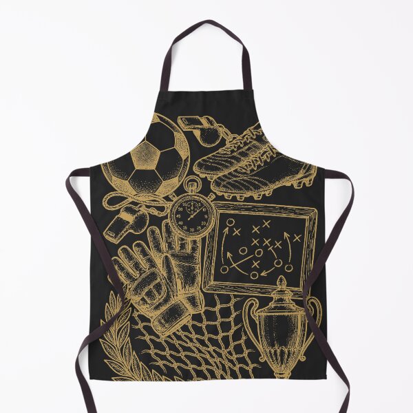 Item preview, Golden Soccer Champion - Vintage Luxury Engraving designed and sold by DigitalGlade.