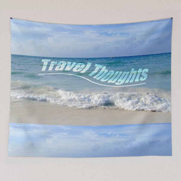 Aperçu de l'œuvre Logo de Travel Thoughts créée et vendue par Lovemydesigns.