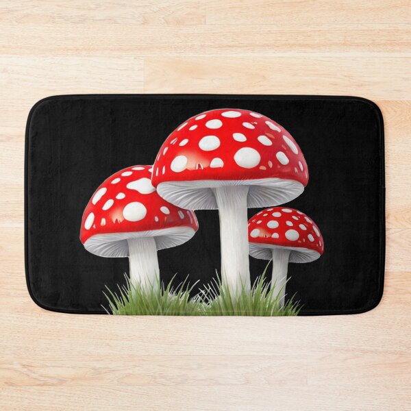 Item preview, Fun red mushroom art designed and sold by hollycooper.