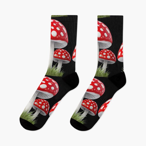 Item preview, Fun red mushroom art designed and sold by hollycooper.