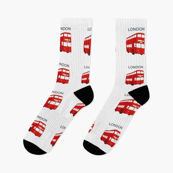 Item preview, London City Vibes Red Double Decker Bus designed and sold by Inkworksbyshery.