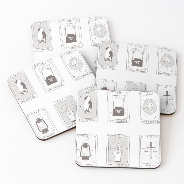 Item preview, Tarot Cards VI to XI designed and sold by AnimaliaStar.