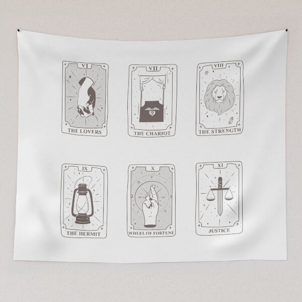 Item preview, Tarot Cards VI to XI designed and sold by AnimaliaStar.