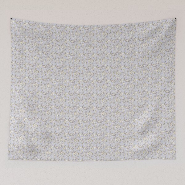 Item preview, Tidal veil - beach reef - purple designed and sold by Stephanie Fiona Design.