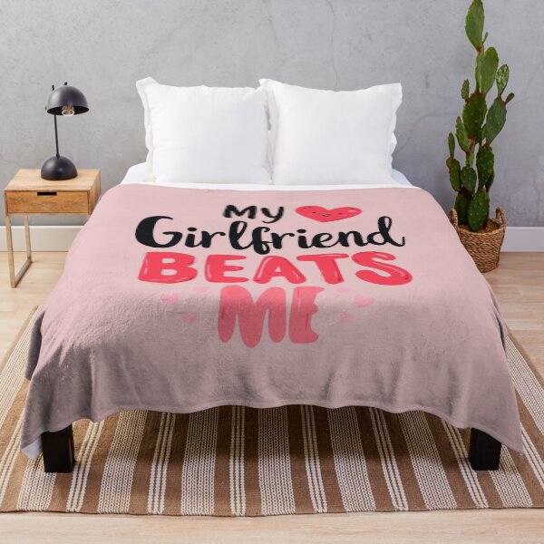Item preview, Men's Funny My Girlfriend beats me humorous T-shirt Valentine's day designed and sold by WeirdlyRare.