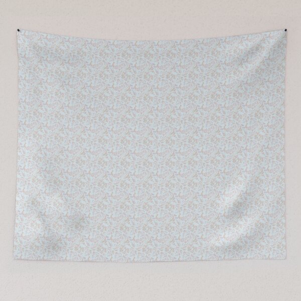 Item preview, Tidal veil - beach reef - blue designed and sold by Stephanie Fiona Design.