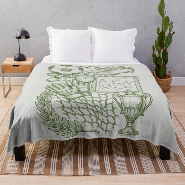 Item preview, Forest Green Soccer - Vintage Pitch Style designed and sold by DigitalGlade.