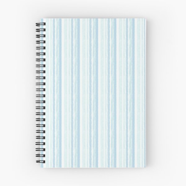 Item preview, Watercolour stripe - beach reef - blue designed and sold by Stephanie Fiona Design.