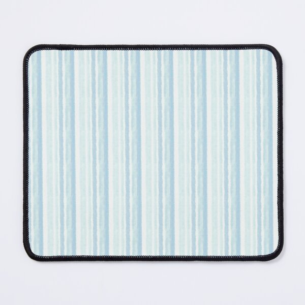 Item preview, Watercolour stripe - beach reef - blue designed and sold by Stephanie Fiona Design.