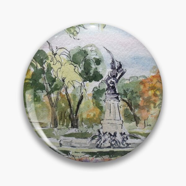 Item preview, Fountain of the Fallen Angel designed and sold by victoriaolsonart.