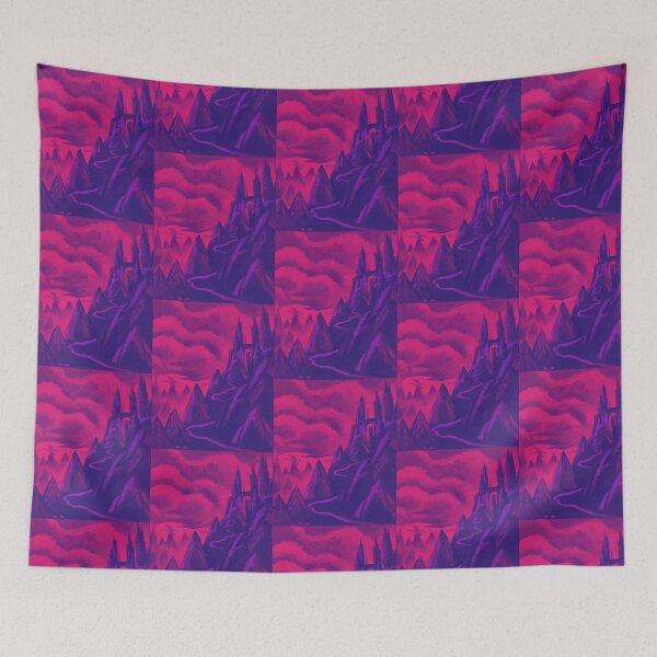 Item preview, Purple Pink Queen of Shadows Book Cover - Oil Painting Throne of Glass designed and sold by larrypnts.