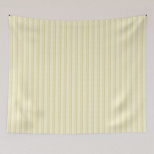Item preview, Watercolour stripe - beach reef - yellow designed and sold by Stephanie Fiona Design.
