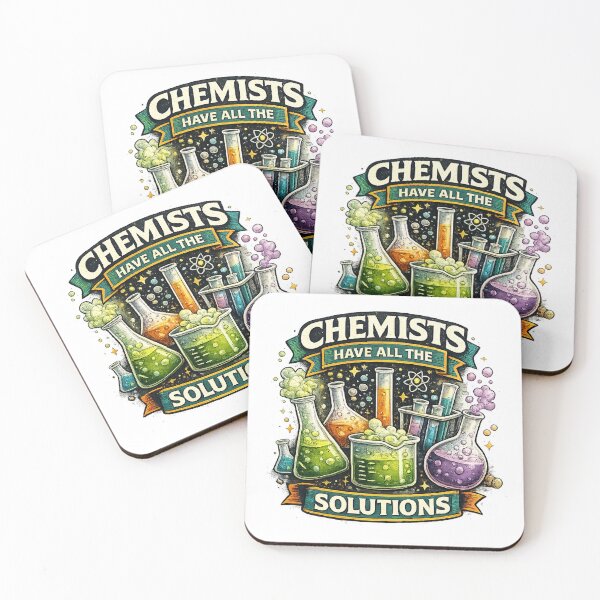 Item preview, Chemists Have All The Solutions Funny Science Lab  designed and sold by The Junto Shop.