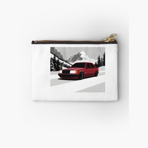 Item preview, W201 Mercedes C-Class in red classic style designed and sold by AdaMazingDesign.