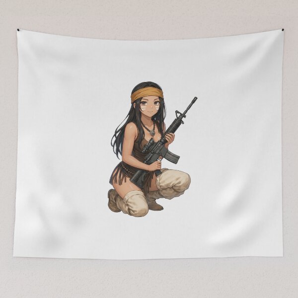 Item preview, Gun of Native American designed and sold by RAWLIFEGRAPHIC.