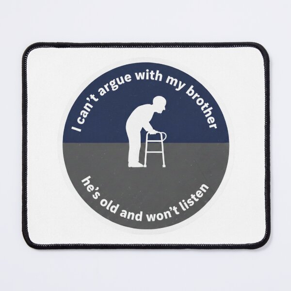 Item preview, I can’t argue with my brother designed and sold by unionpride.