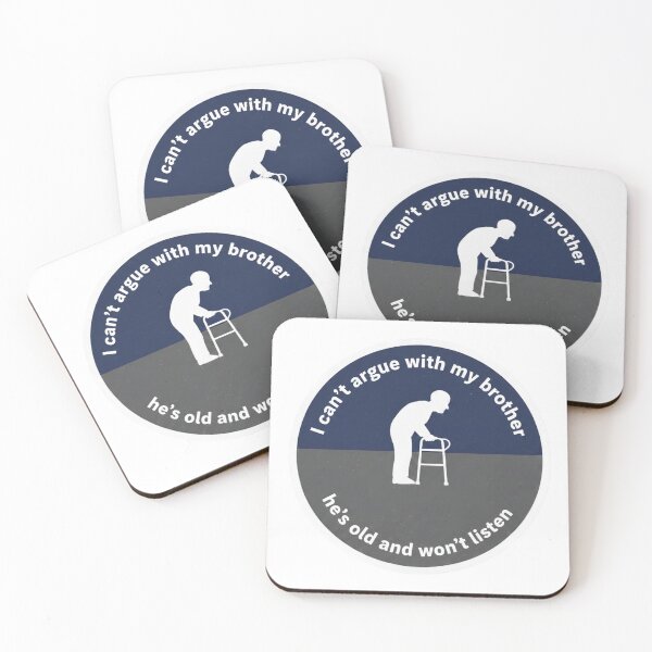 Item preview, I can’t argue with my brother  designed and sold by unionpride.
