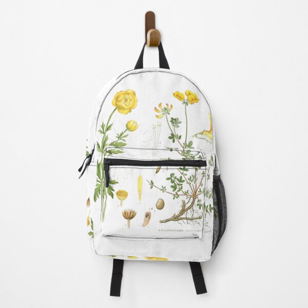 Item preview, Vintage Botanical Wildflowers - Yellow Meadow Floral Illustration designed and sold by Mad-by-The-O.