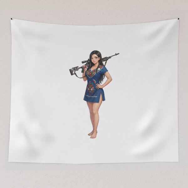 Item preview, Gun of Native American designed and sold by RAWLIFEGRAPHIC.