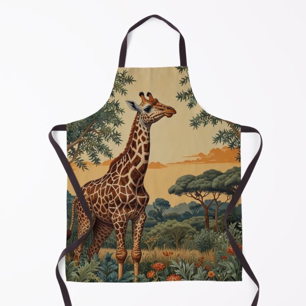 Item preview, Vintage style safari giraffe bohemian jungle scene designed and sold by hollycooper.