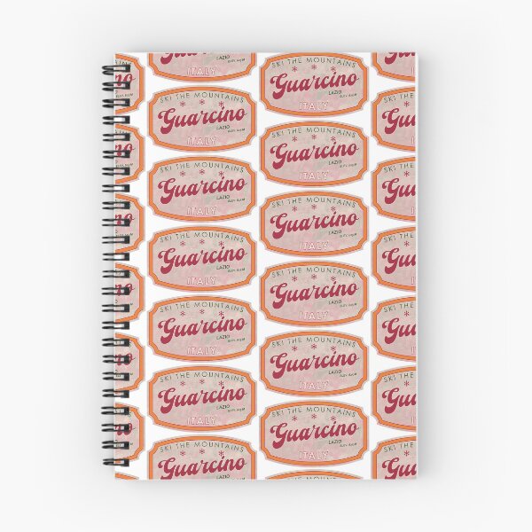 Item preview, Guarcino, Italy, Lazio, Ski, textured skiing badge designed and sold by Wanderful-roads.