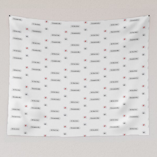 Item preview, kiss all the time. disco, occasionally. texts designed and sold by delicate-pov.