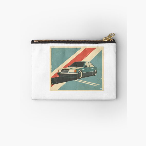 Item preview, W201 Mercedes C-Class in classic style vintage designed and sold by AdaMazingDesign.