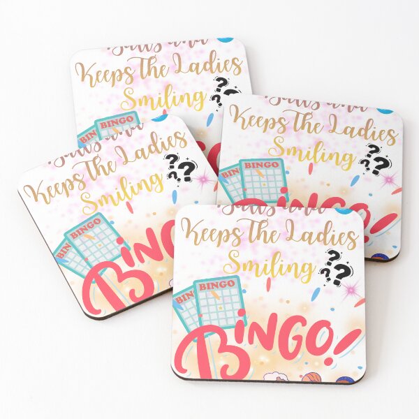 Item preview, What Has Balls and Keeps The Ladies Smiling Bingo designed and sold by JI-PIXEL-PLACE.